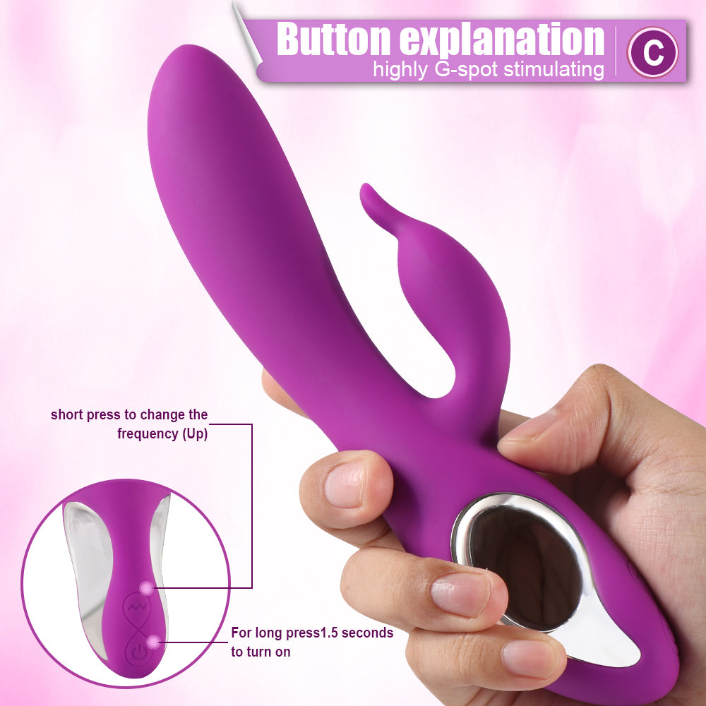 Thrusting Rabbit Vibrator for Women