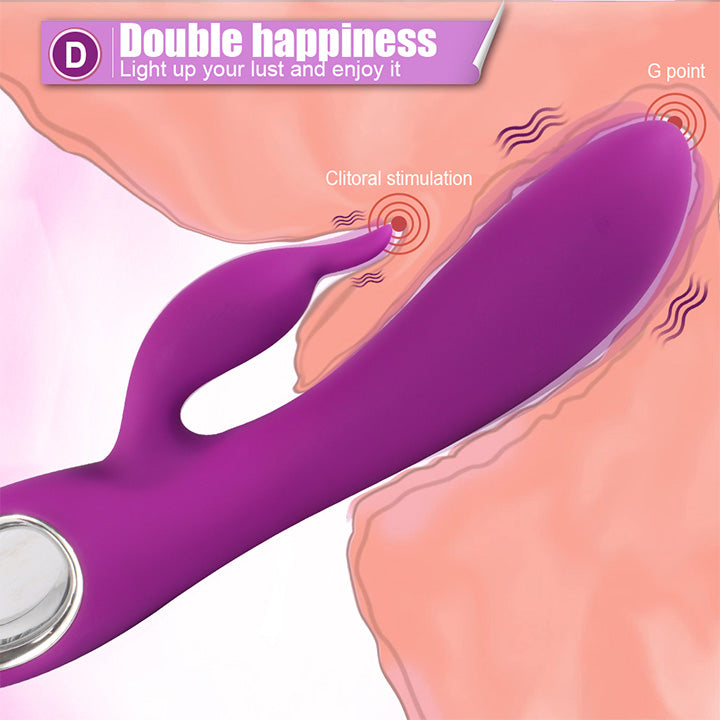 Thrusting Rabbit Vibrator for Women